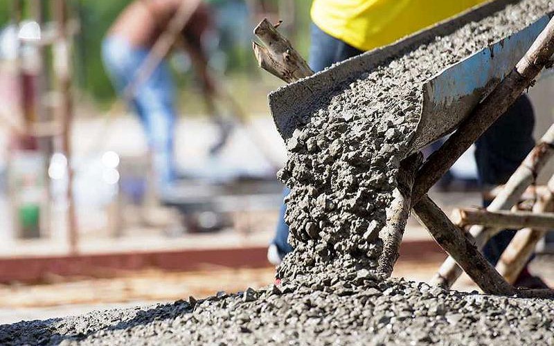 Piso industrial em Concreto